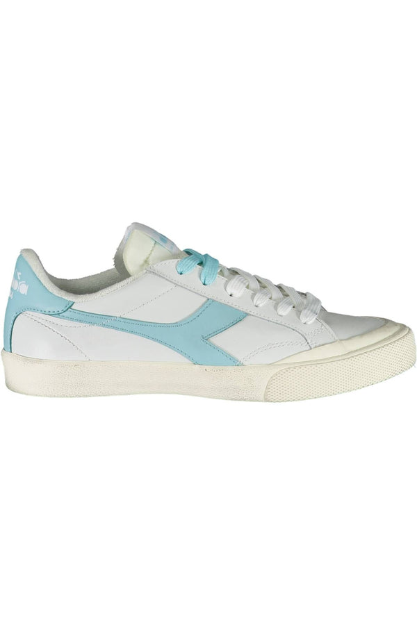 Diadora White Leather Women Sneaker