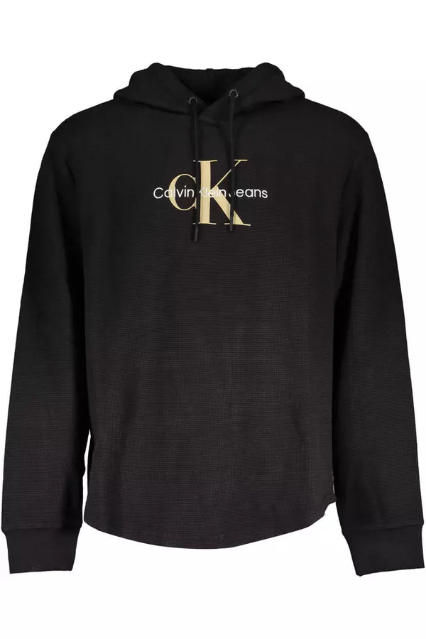 Calvin Klein Black Cotton Men Sweater