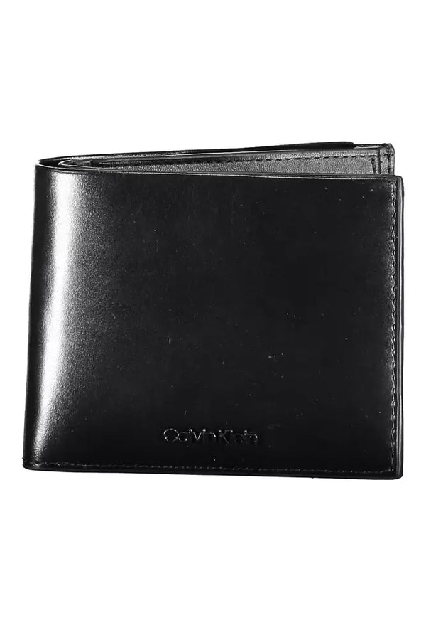 Calvin Klein Black Leather Men Wallet