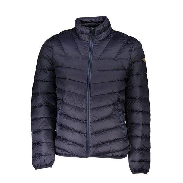 Napapijri Blue Polyamide Men Jacket