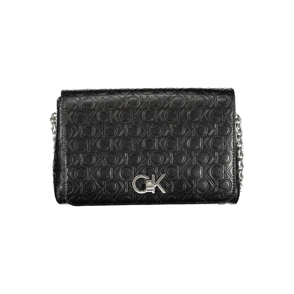 Calvin Klein Black Polyester Handbag