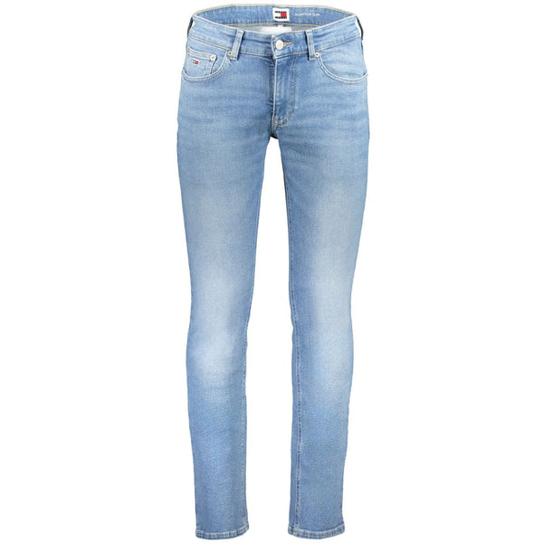 Tommy Hilfiger Light Blue Cotton Jeans & Pant