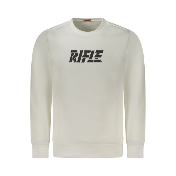 Rifle White Cotton Sweater