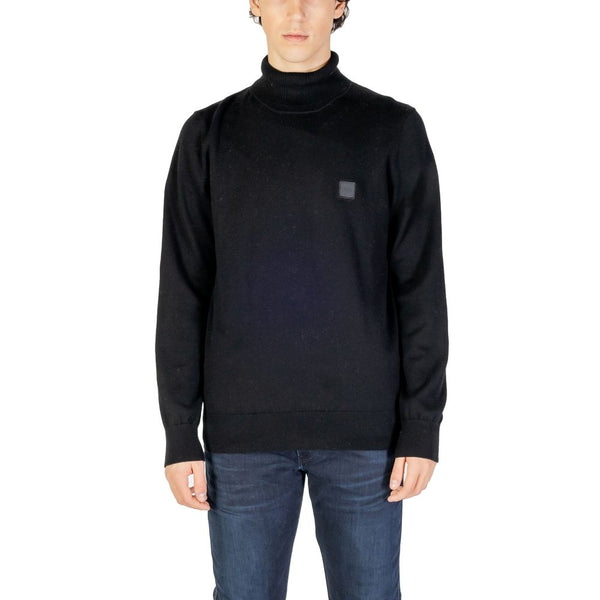 Hugo Boss Black Cotton Sweater